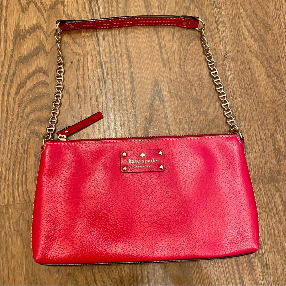 Kate Spade - leather chain handbag